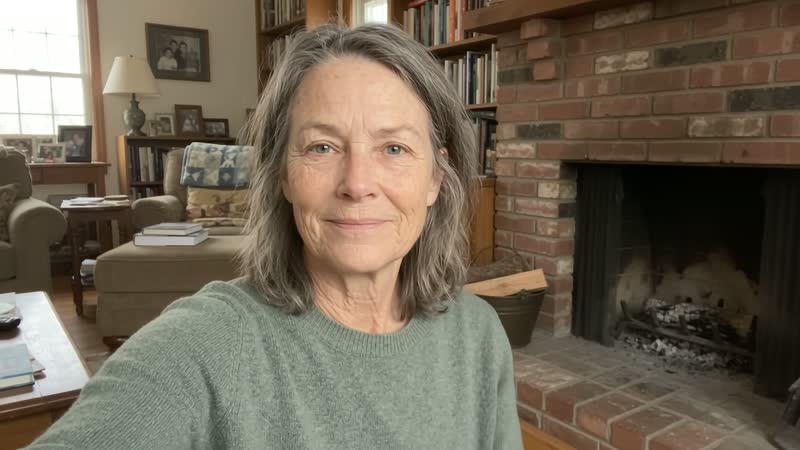 Homeowner discussing chimney & fireplace cleaning
