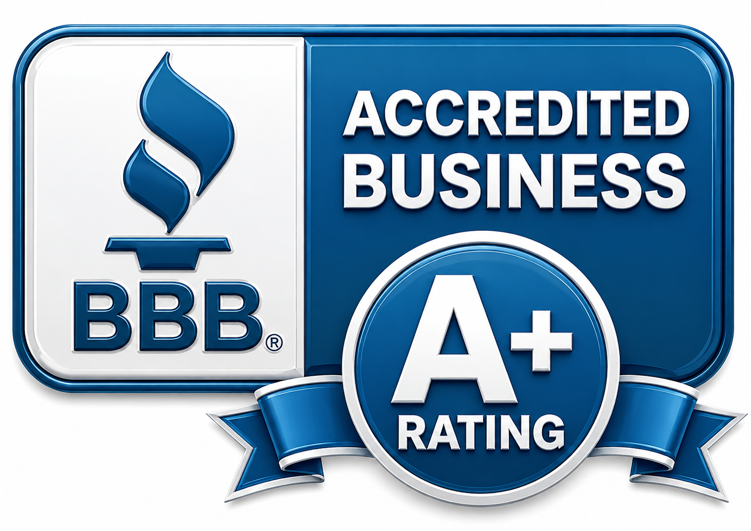BBB Accredited Business A+ Rating